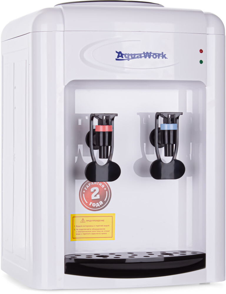 Aqua Work Кулер для воды Водораздатчик Aqua Work 0.7-TWR бело-черный без охлаждения