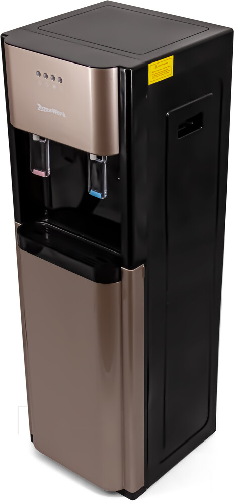 Aqua Work Кулер для воды Aqua Work 41-LDS золотой с нижней загрузкой бутыли электронный