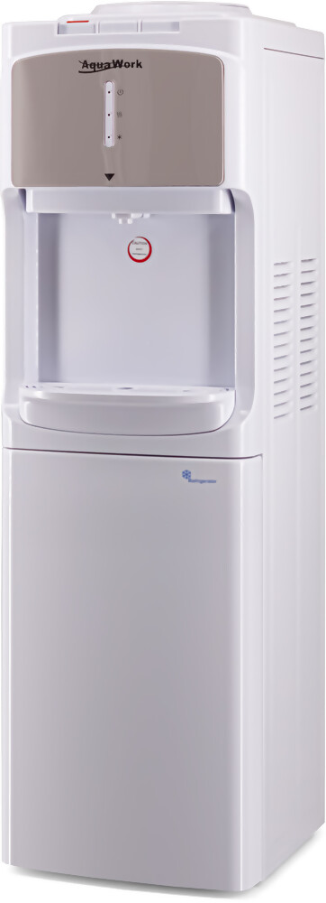 Aqua Work Кулер для воды Aqua Work R83-B белый с холодильником компрессорный