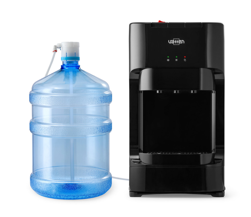 VATTEN Настольный встраиваемый кулер для воды VATTEN  L46NE с вынесенной бутылью