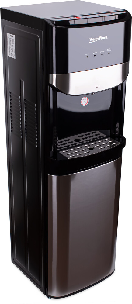 Aqua Work Кулер для воды Aqua Work DR71-T черный с нижней загрузкой бутыли электронный
