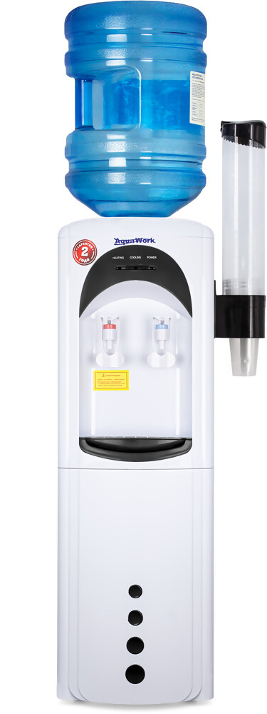 Aqua Work Кулер для воды Aqua Work 17-LR бело-черный компрессорный