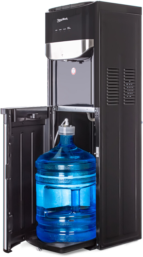 Aqua Work Кулер для воды Aqua Work DR71-T черный с нижней загрузкой бутыли электронный