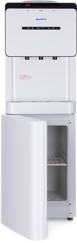 Кулер для воды Aqua Work V908 белый со шкафчиком электронный
