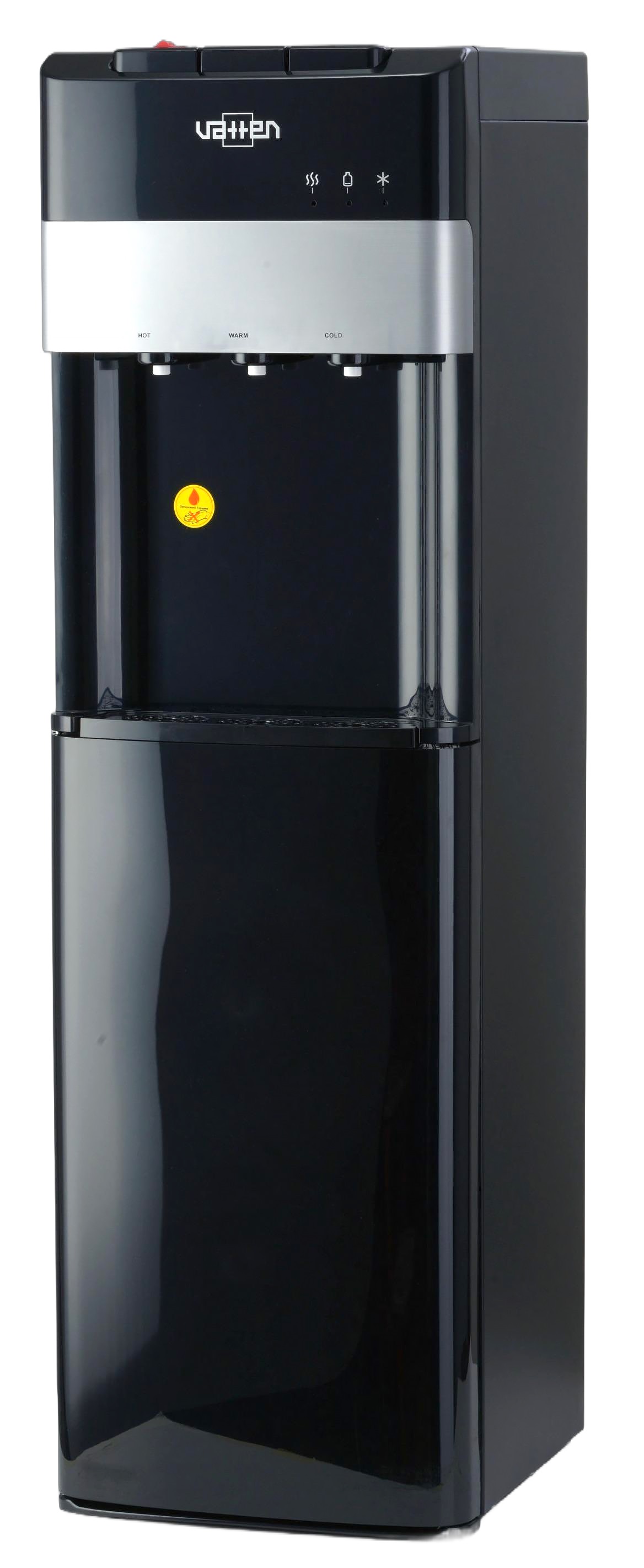 VATTEN Кулер для воды VATTEN L03NKV c УФ лампой, черный