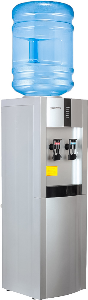 Aqua Work Кулер для воды Aqua Work 16-LD/EN серебро электронный