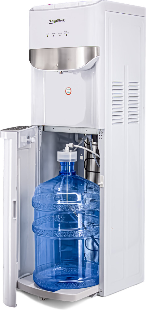 Aqua Work Кулер для воды Aqua Work R71-T белый с нижней загрузкой бутыли компрессорный