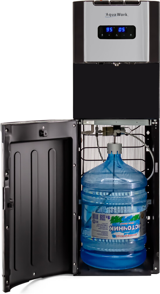 Aqua Work Кулер для воды Aqua Work 72-LS черный с нижней загрузкой бутыли компрессорный
