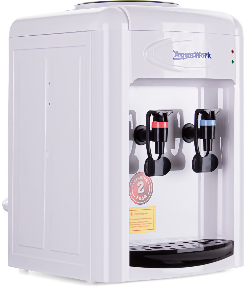 Aqua Work Кулер для воды Aqua Work 0.7-TDR бело-черный электронный