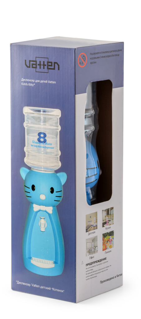 VATTEN Кулер VATTEN kids Kitty Blue