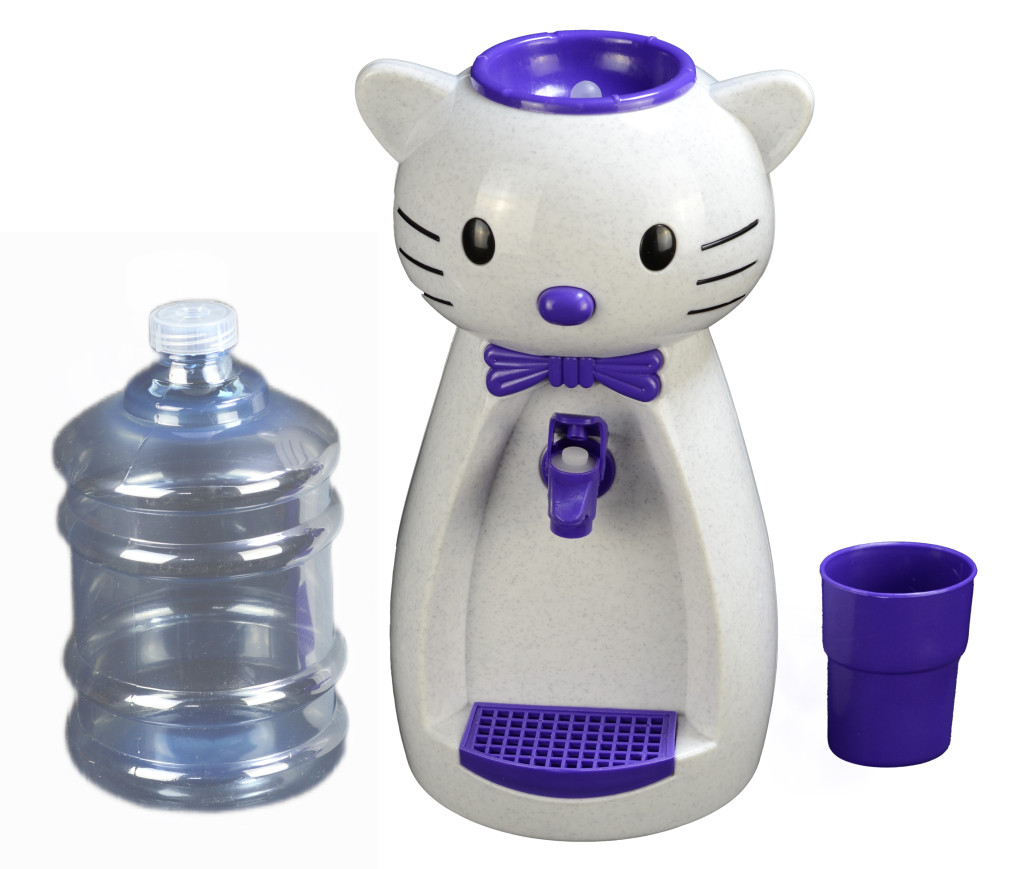 VATTEN Кулер VATTEN kids Kitty Мраморно-Белый/лавандовый