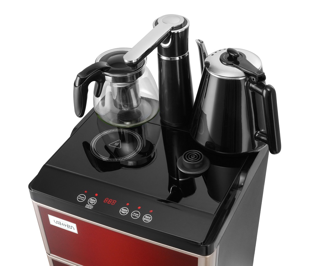 VATTEN Кулер с чайным столиком Тиабар VATTEN L50RFAT tea bar, красный