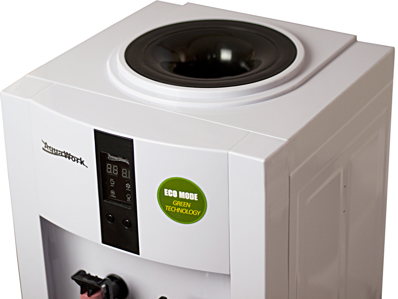 Кулер для воды Aqua Work 16-LD/EN-ST белый электронный с системой турбонагрева