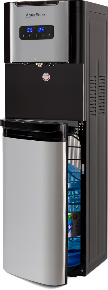 Aqua Work Кулер для воды Aqua Work 72-LS черный с нижней загрузкой бутыли компрессорный