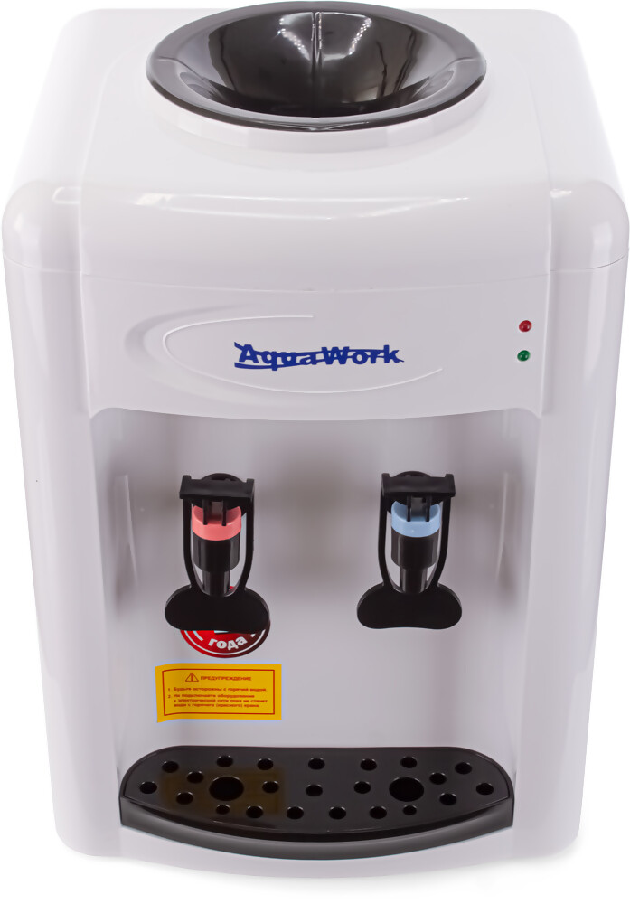 Aqua Work Кулер для воды Водораздатчик Aqua Work 0.7-TWR бело-черный без охлаждения