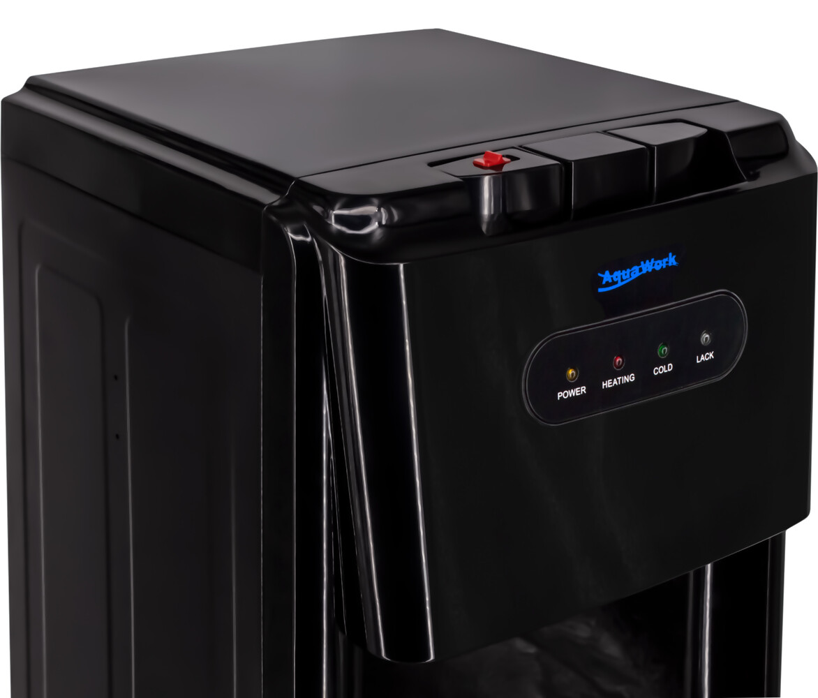 Aqua Work Кулер для воды Aqua Work 40-LS черный с нижней загрузкой бутыли компрессорный