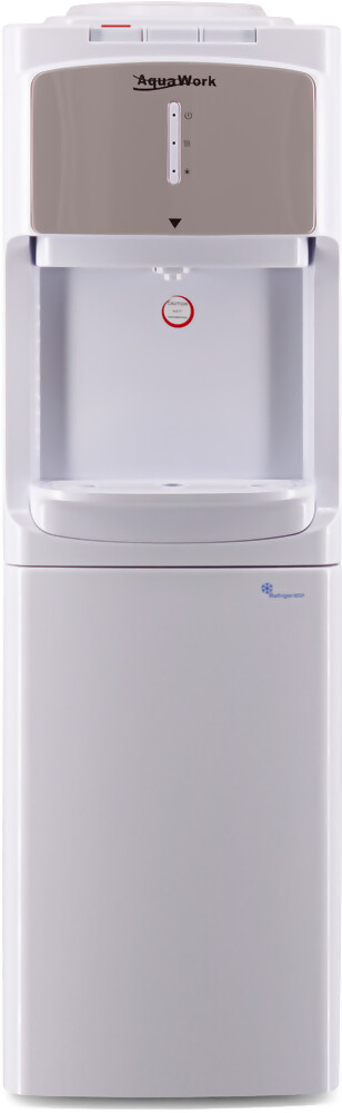 Aqua Work Кулер для воды Aqua Work R83-B белый с холодильником компрессорный