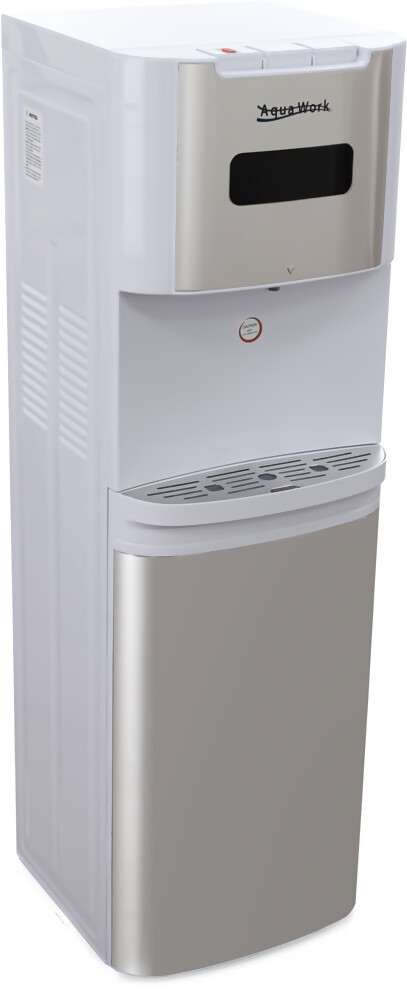 Aqua Work Кулер для воды Aqua Work 72-LS белый с нижней загрузкой бутыли компрессорный