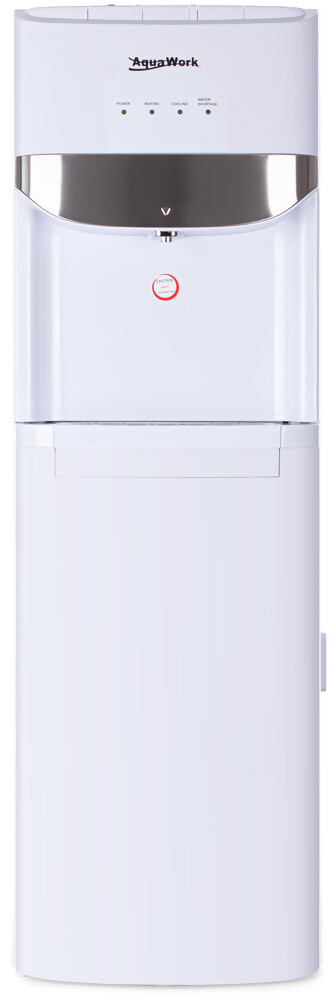 Aqua Work Кулер для воды Aqua Work R71-T белый с нижней загрузкой бутыли компрессорный