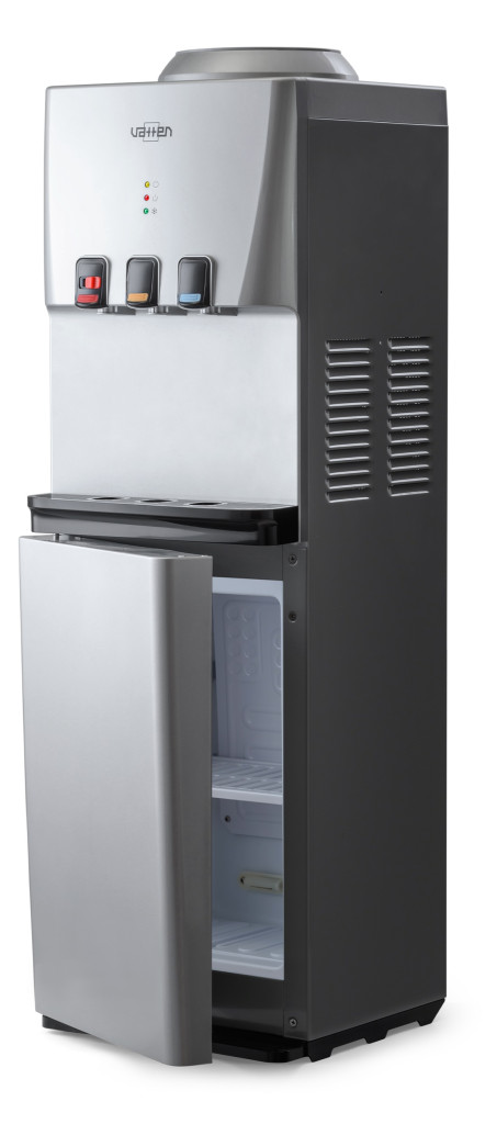 VATTEN Кулер напольный с холодильником VATTEN V46SKB