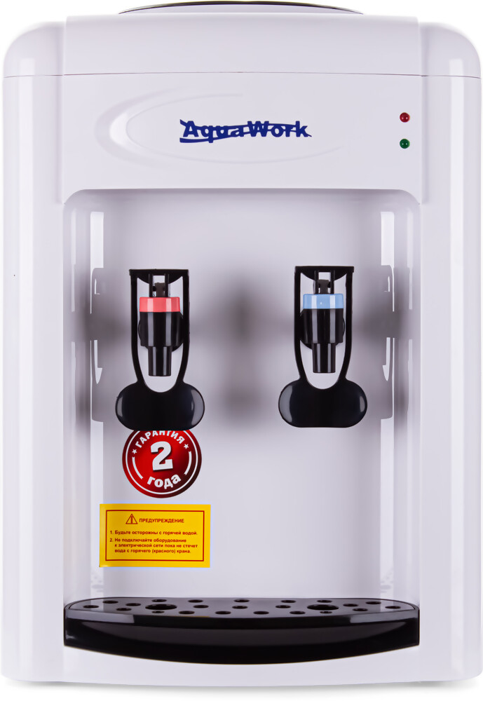 Aqua Work Кулер для воды Водораздатчик Aqua Work 0.7-TWR бело-черный без охлаждения