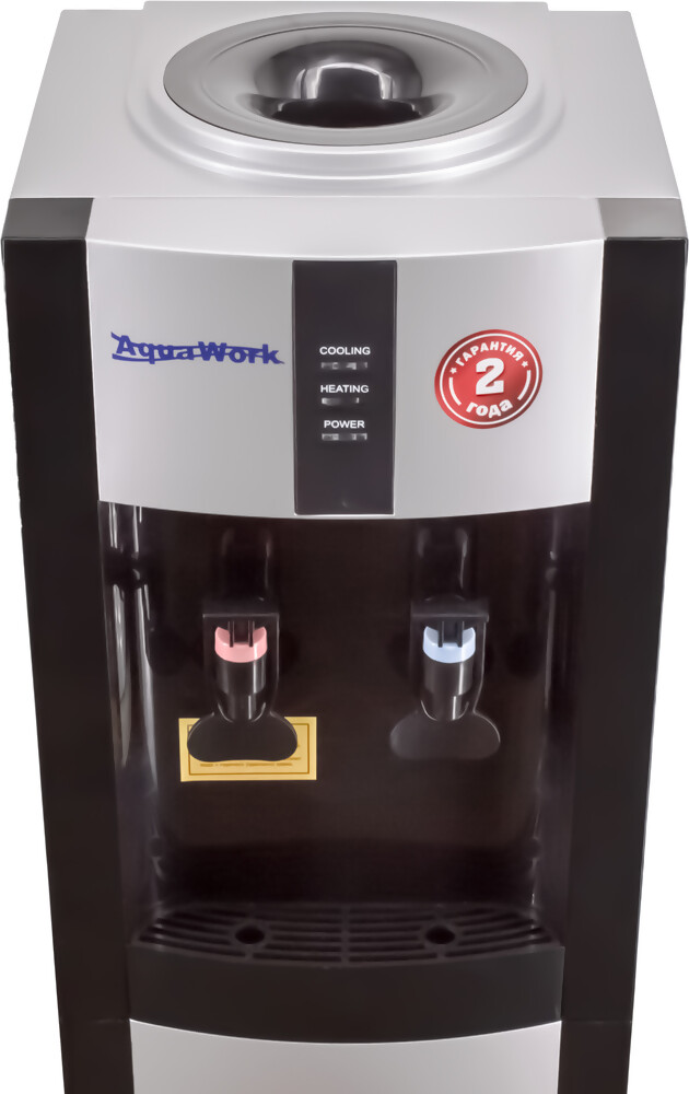 Aqua Work Кулер для воды Aqua Work 16-LDR серебро-черный электронный