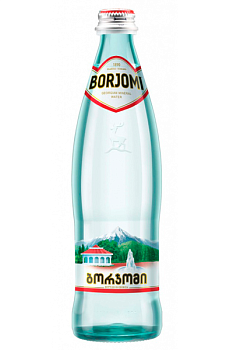 Боржоми 0,5л м/в Стекло 